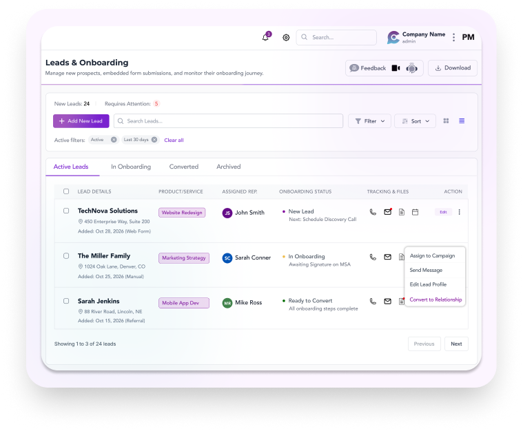 CustoMingle workspace preview